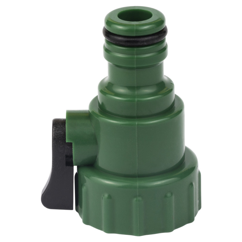 Grad Кран запорный в/с ¾" с адаптером на коннектор ½" (ABS) (5016985)