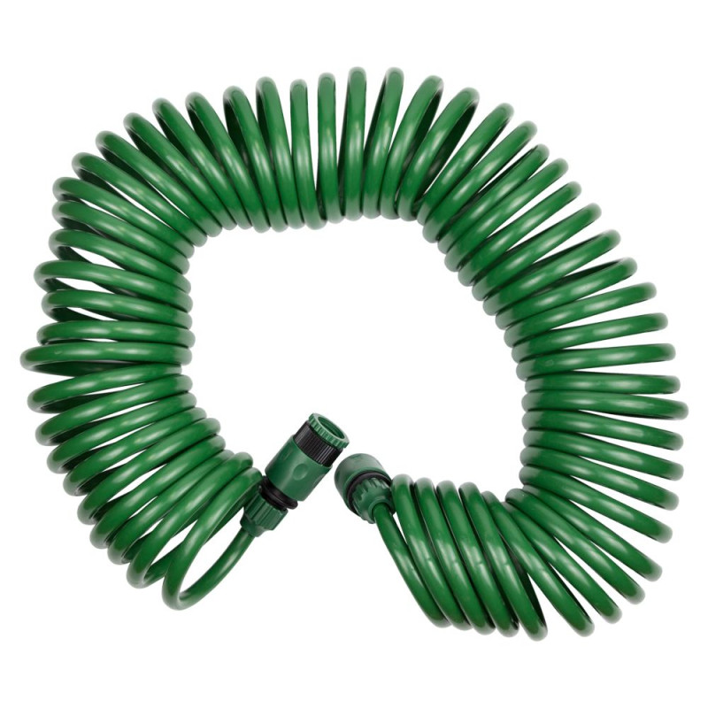 Grad Набор поливочный: спиральный шланг 15м + пистолет-распылитель 7-ми режимный (5019075)