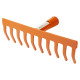 Grad Грабли садовые прямые 10 зубов 240×83мм сварной крепеж (5051785)