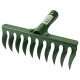 Grad Грабли садовые крученые 10 зубов 265×82мм закрепительное крепление (5051905)