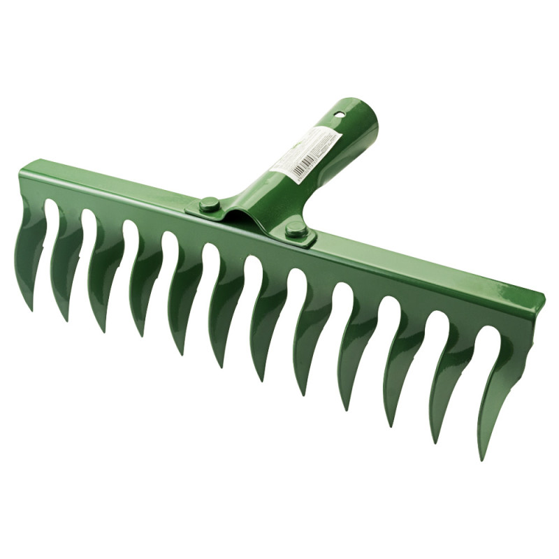 Grad Грабли садовые крученые 12 зубов 320×82мм заклепочное крепление (5051915)