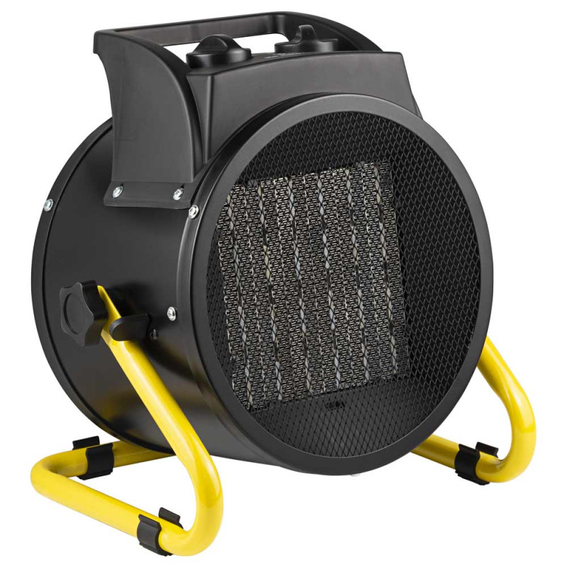 SIGMA Электрическая тепловая пушка с керамическим нагревателем 3.0 кВт (металл) (5359471)