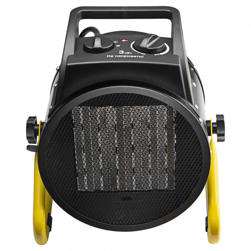 SIGMA Электрическая тепловая пушка с керамическим нагревателем 3.0 кВт (металл) (5359471)