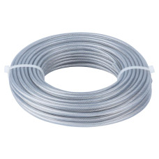 SIGMA Леска для триммера с алюминиевым кордом Ø3.0мм 15м (5614021)