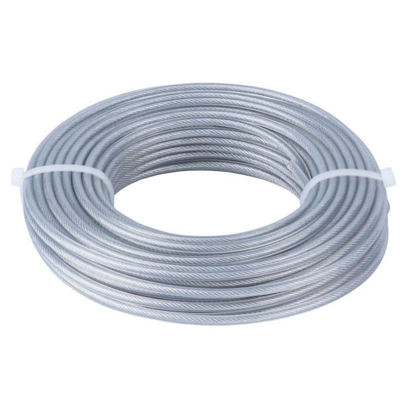 SIGMA Леска для триммера с алюминиевым кордом Ø3.0мм 15м (5614021)