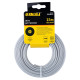 SIGMA Леска для триммера с алюминиевым кордом Ø3.0мм 15м (5614021)