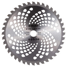 SIGMA Диск для триммера с твердосплавными напайками Ø255×25.4мм 40Т (5624491)