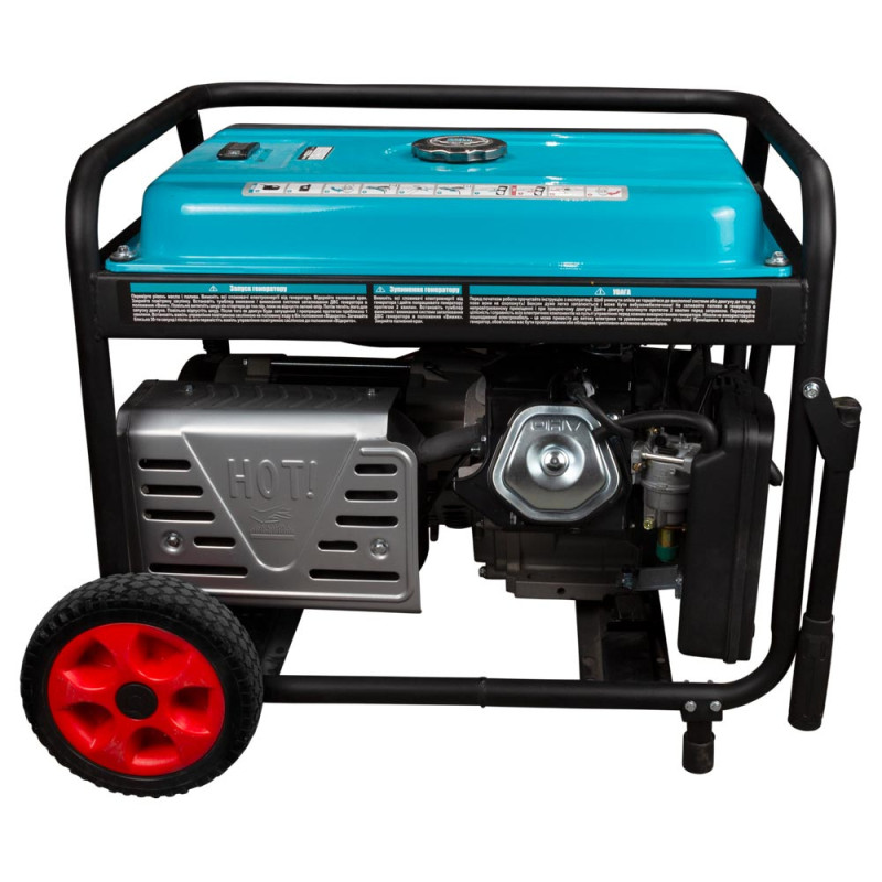 SIGMA Генератор бензиновый 220-380В 7.5/8.0кВт 4-х тактный электрозапуск (5710501)