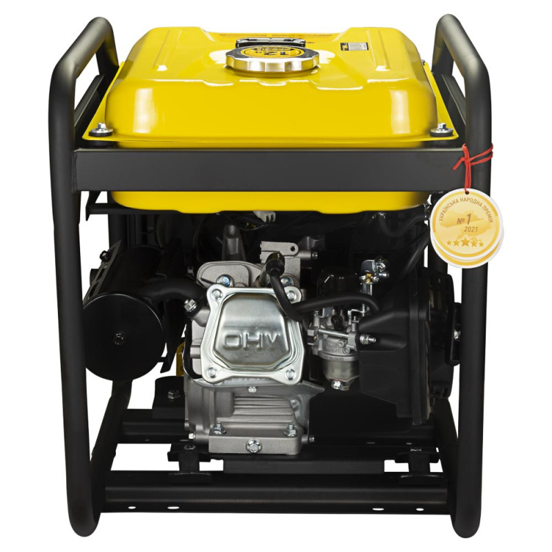 SIGMA Генератор инверторный бензиновый 3.0/3.5кВт 12л 4-х тактный ручной запуск (5710731)