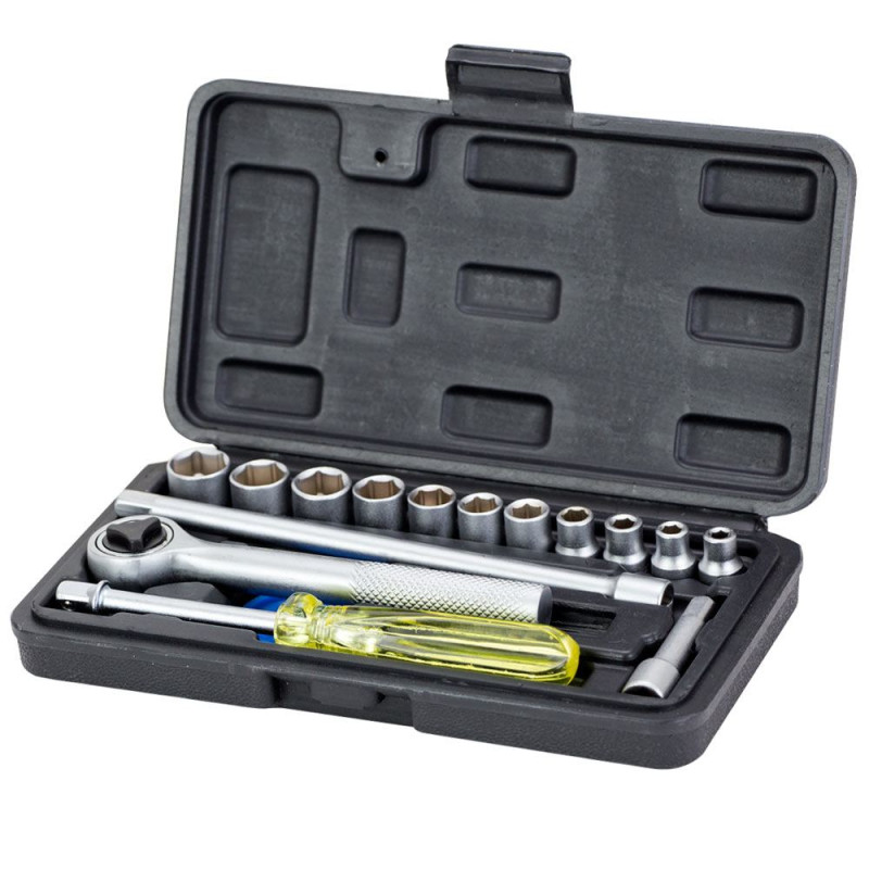 Grad Набор торцевых насадок 1/4" в кейсе 16шт (6003045)