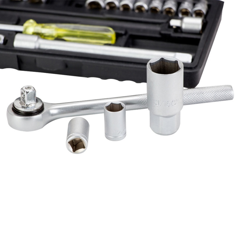 Grad Набор торцевых насадок 1/4", 3/8" в кейсе 20шт (6003055)