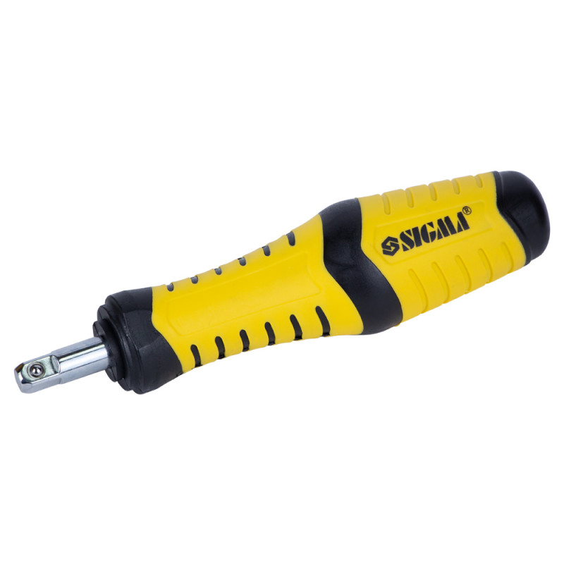 SIGMA Набор торцевых насадок и биты 1/4" 39шт CrV (6003571)