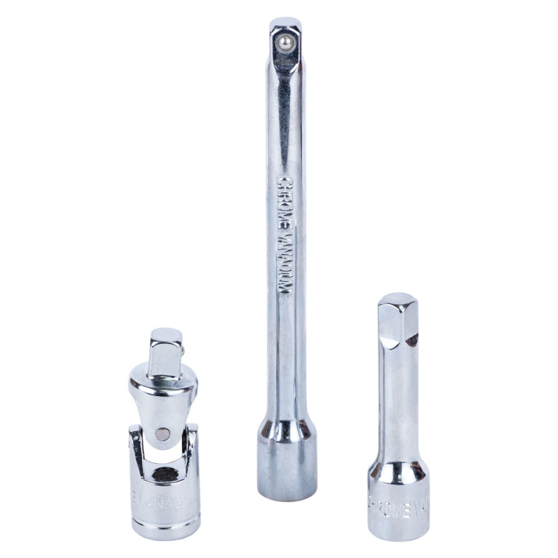 SIGMA Набор торцевых насадок и биты 1/4" 39шт CrV (6003571)