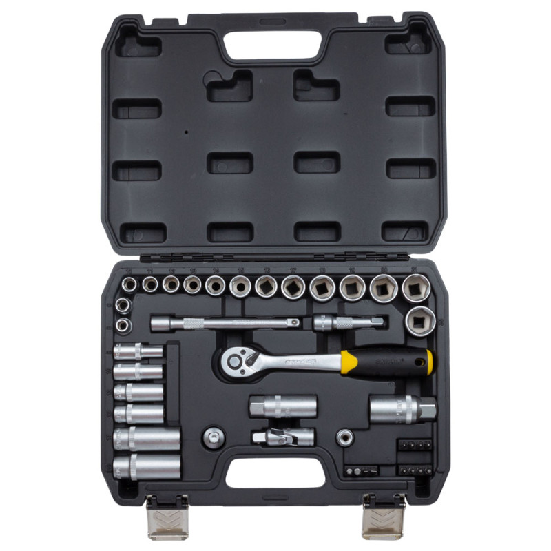 SIGMA Набор насадок торцевых и бит 3/8" 39шт CrV mid (6003601)