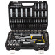 SIGMA Набор насадок торцевых и бит 1/4", 1/2" 110шт CrV mid (6003771)