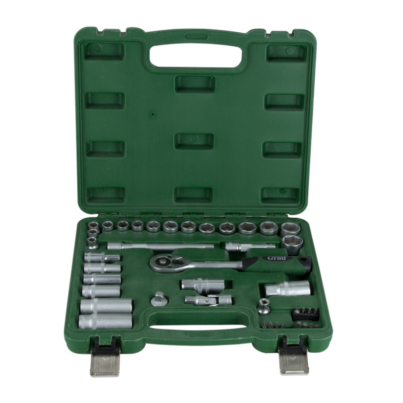 Grad Набор торцевых насадок и бит 3/8" 39шт (6004105)