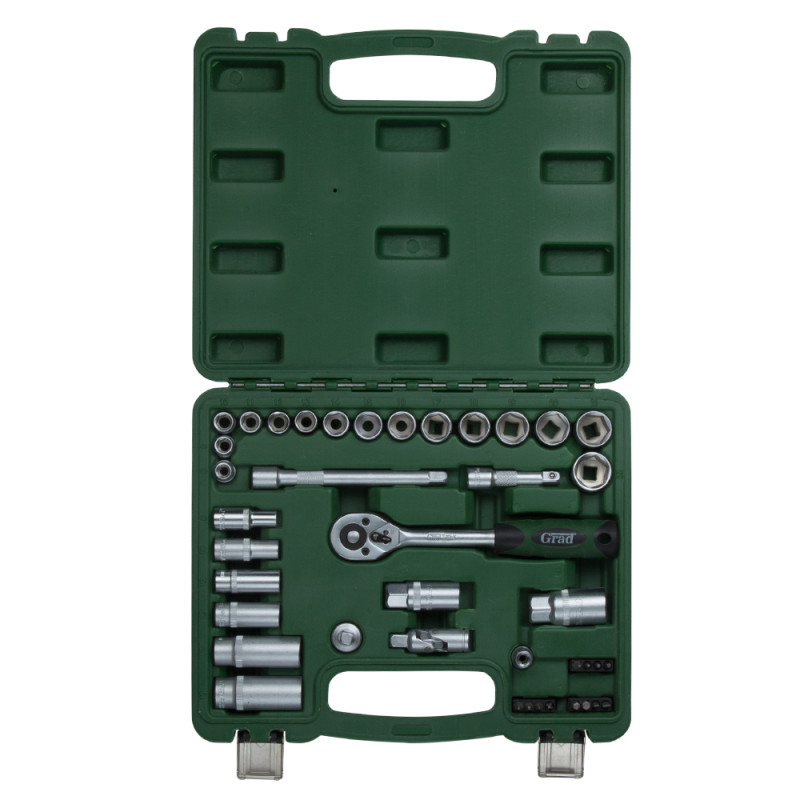 Grad Набор торцевых насадок и бит 3/8" 39шт (6004105)
