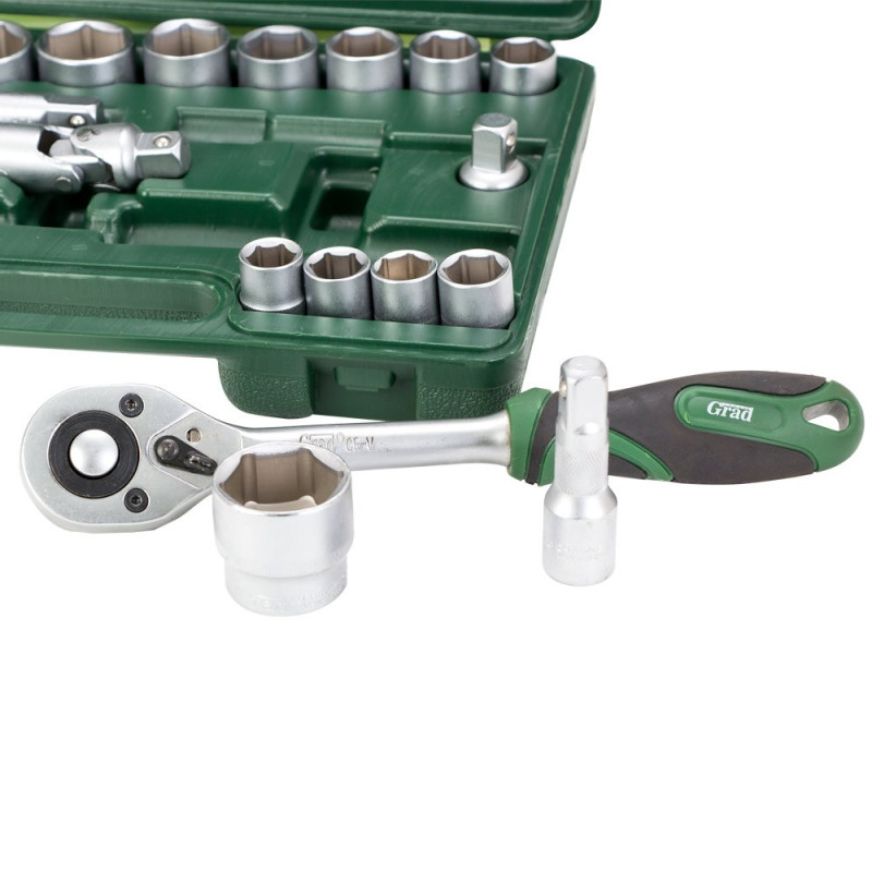 Grad Набор торцевых насадок 1/2" 21шт (6004225)