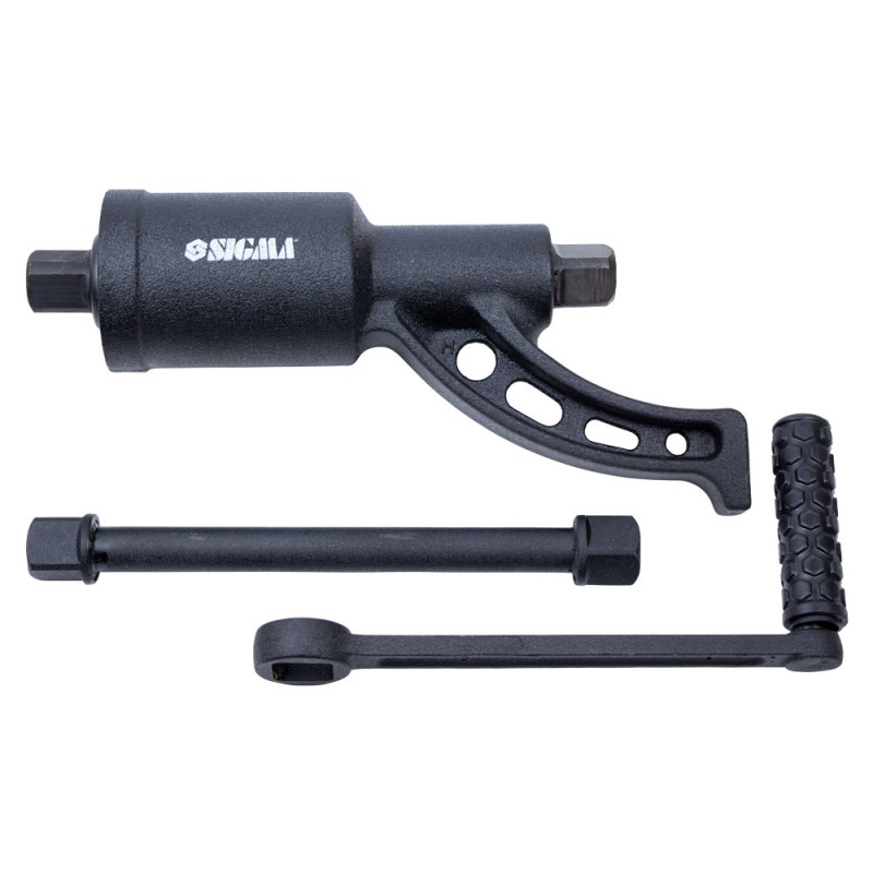 SIGMA Гайковерт ручной 350мм, 6800Нм (1:68) с насадками 32, 33мм (6009021)