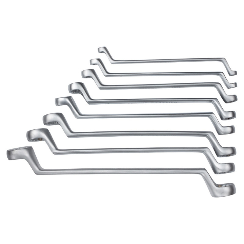 SIGMA Ключи накидные 8шт 6-22мм CrV satine (6010051)