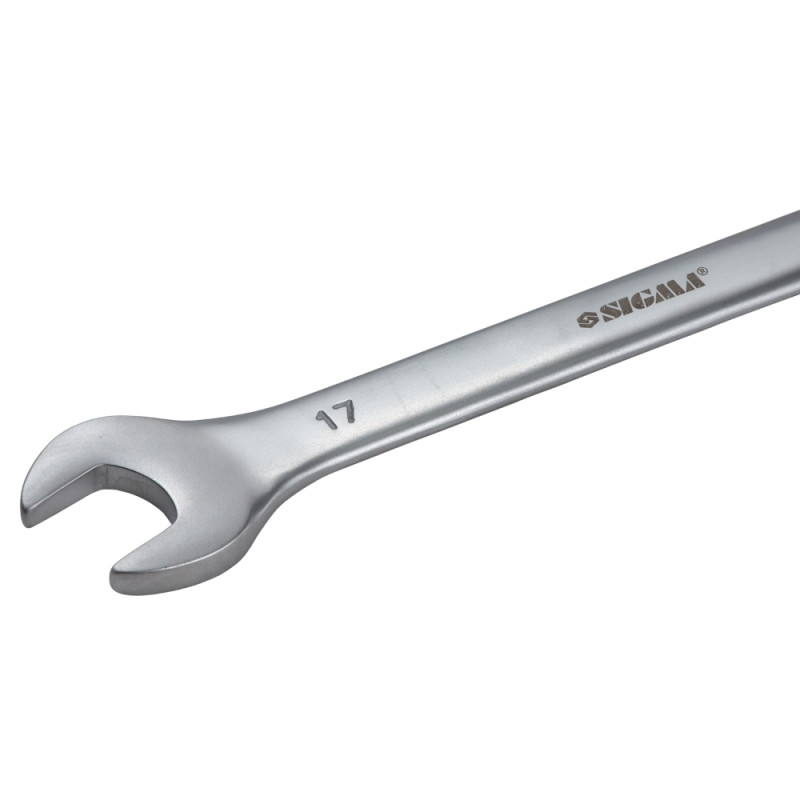 SIGMA Ключи рожково-накидные 6шт 8-17мм CrV satine (6010101)