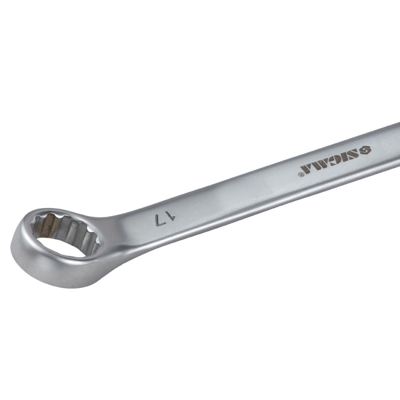 SIGMA Ключи рожково-накидные 6шт 8-17мм CrV satine (6010101)