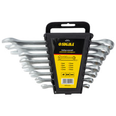 SIGMA Ключи рожково-накидные 8шт 6-19мм CrV satine (6010111)