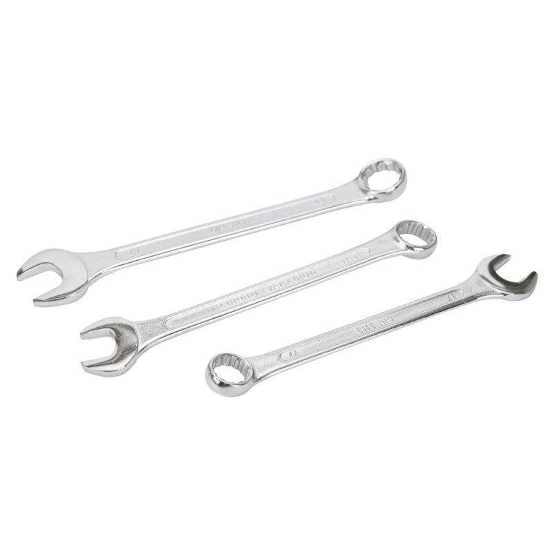 SIGMA Ключи рожково-накидные 12шт 6-22мм CrV head polished (6010201)