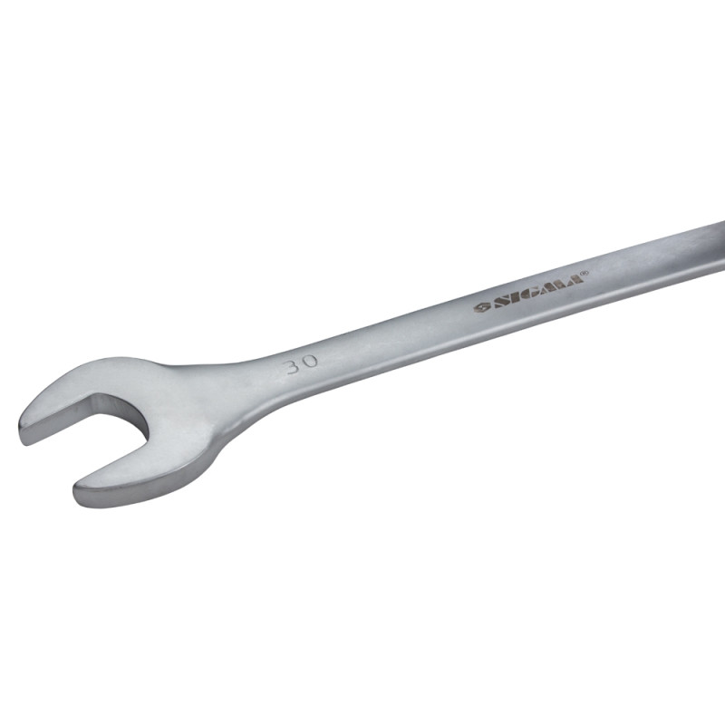 SIGMA Ключи рожково-накидные 12шт 13-32мм CrV satine (тк чехол) (6010211)