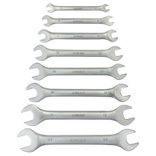 SIGMA Ключи рожковые 8шт 6-22мм CrV satine (6010321)