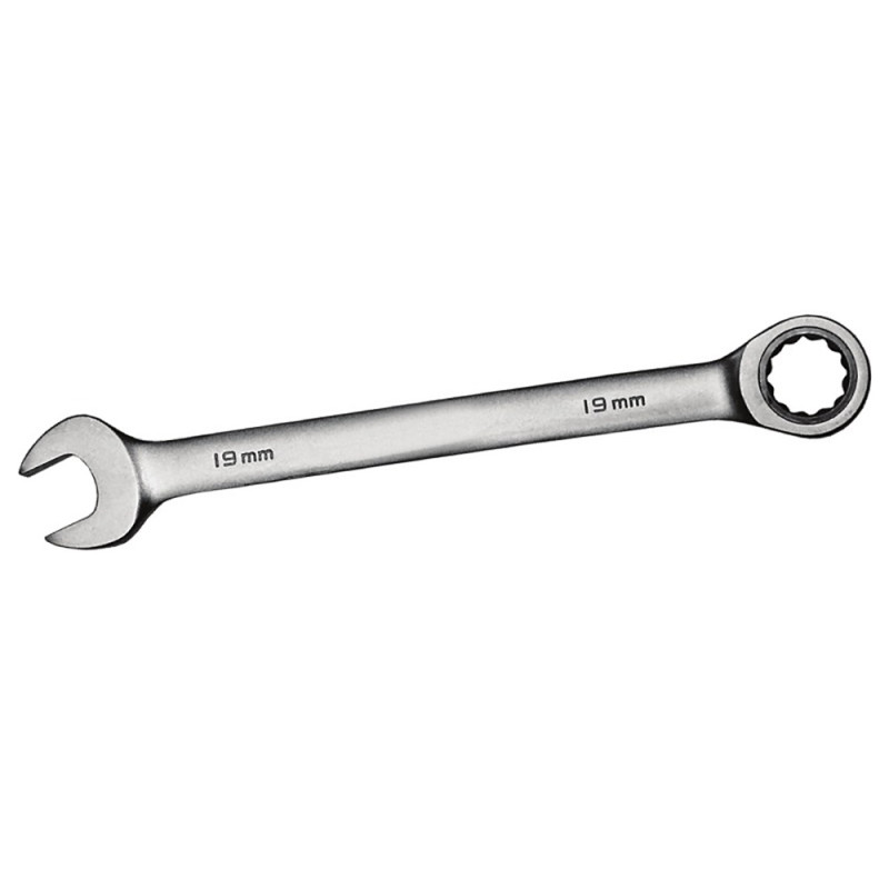 SIGMA Ключ рожково-накидный трещеточный 21мм CrV polished (6022211)