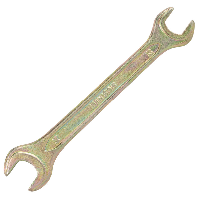 SIGMA Ключ рожковый 12×14мм желтый цинк (6025141)