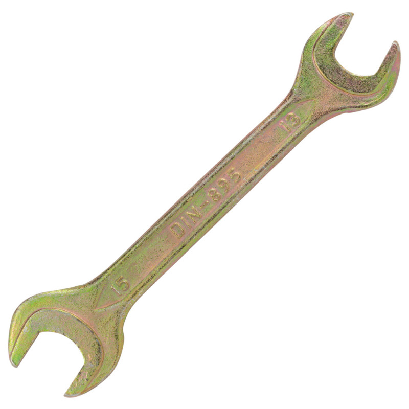 SIGMA Ключ рожковый 13×15мм желтый цинк (6025151)