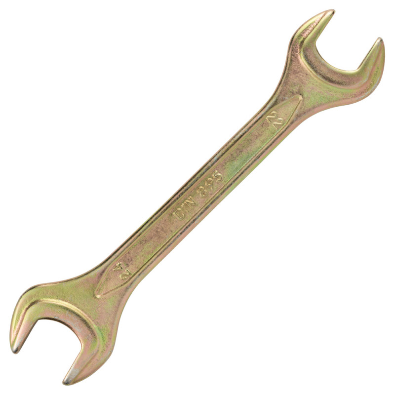 SIGMA Ключ рожковый 22×24мм желтый цинк (6025241)