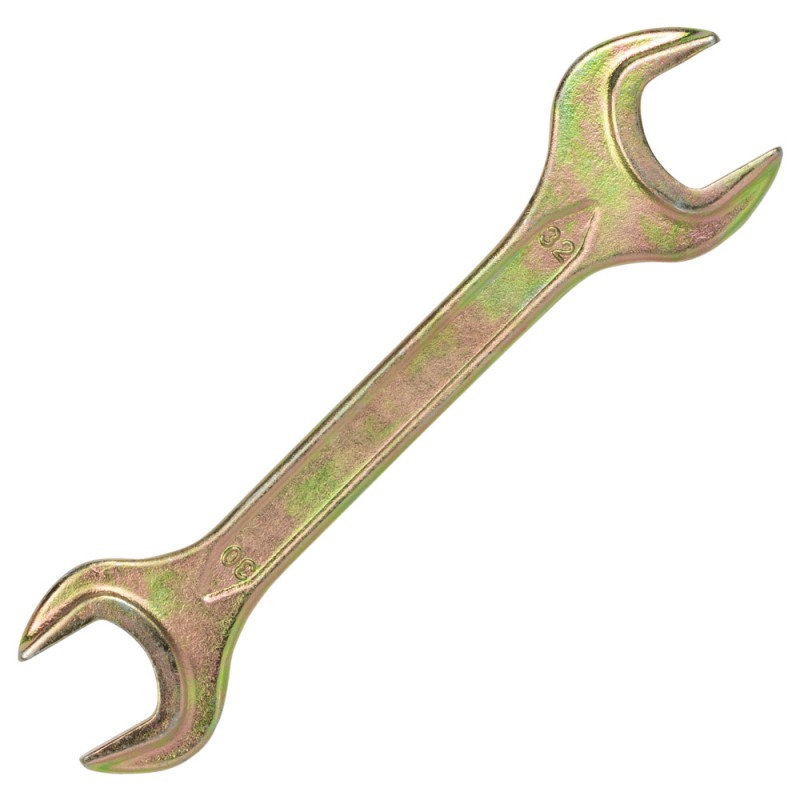 SIGMA Ключ рожковый 30×32мм желтый цинк (6025321)