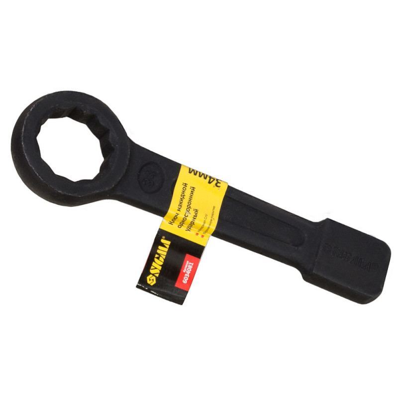 SIGMA Ключ накидной односторонний ударный 34мм CrV (6034081)