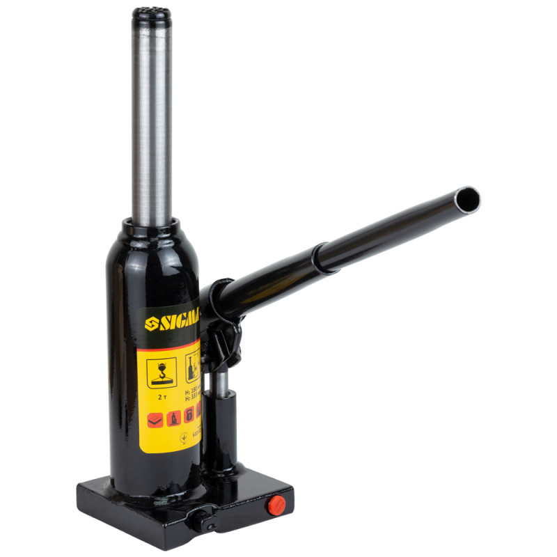 SIGMA Домкрат гидравлический бутылочный 2т H 180-333мм (6101021)