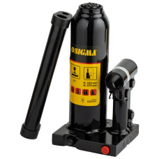 SIGMA Домкрат гидравлический бутылочный 3т H 193-373мм (6101031)