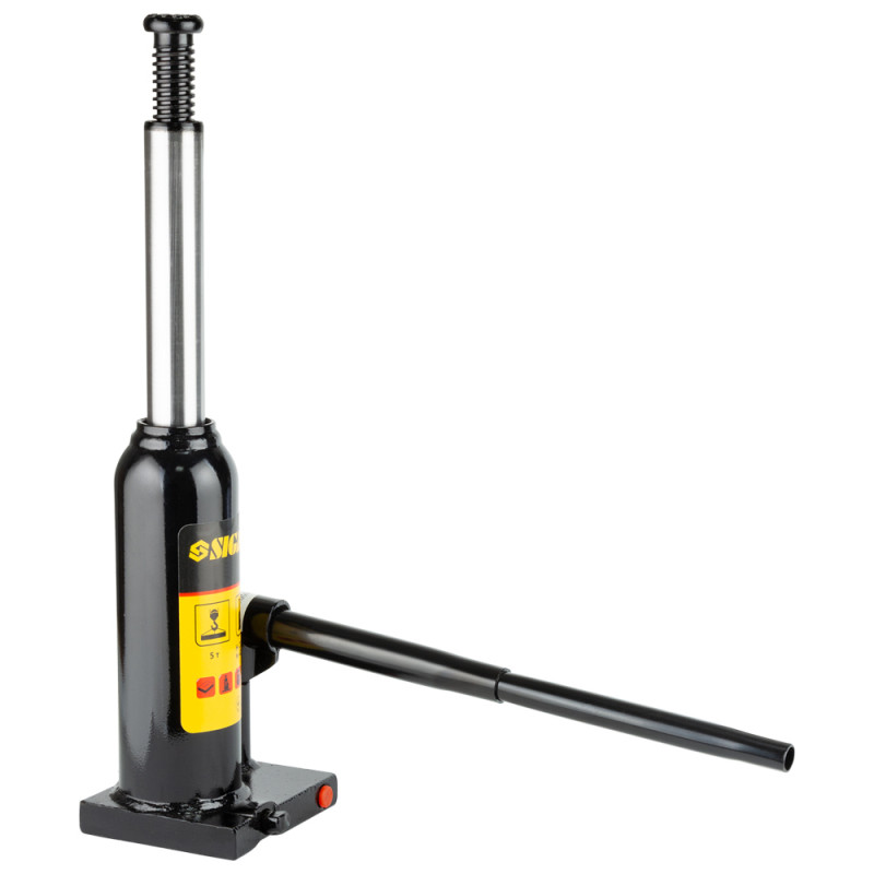 SIGMA Домкрат гидравлический бутылочный 5т H 210-420мм (6101051)