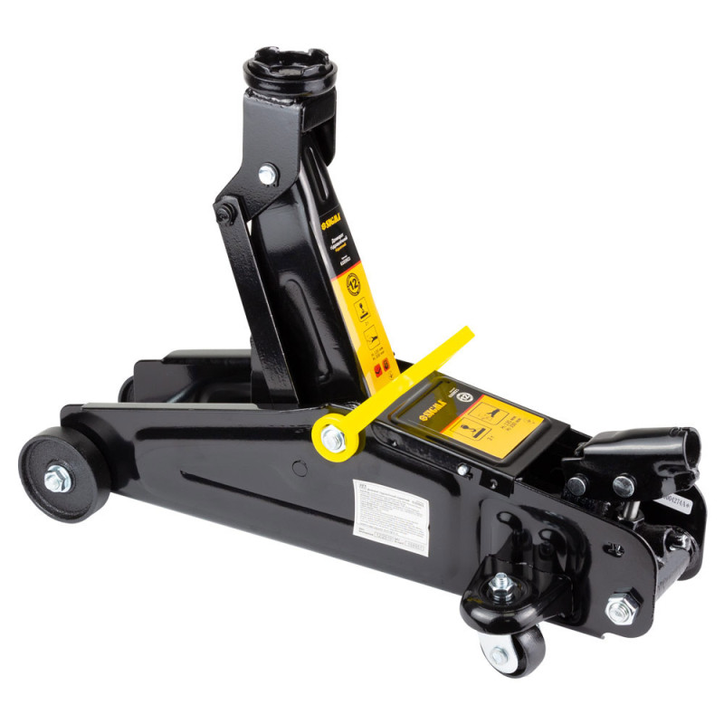 SIGMA Домкрат гидравлический подкатный 2т Н 135-330мм (кейс) (6103921)