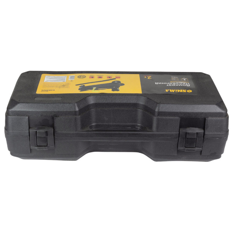 SIGMA Домкрат гидравлический подкатный 2т Н 135-330мм (кейс) (6103921)