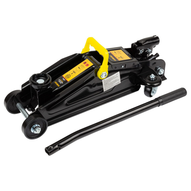 SIGMA Домкрат гидравлический подкатный 2т H 130-345мм (кейс) (6104021)