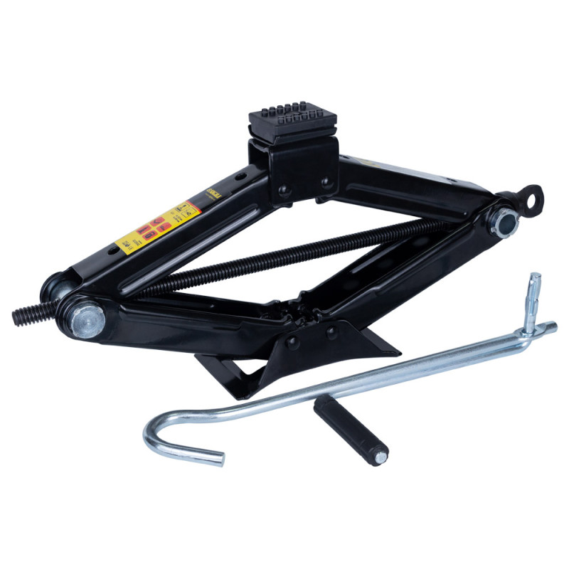 SIGMA Домкрат механический ромбовидный 1.5т Н 110-390мм (6119141)