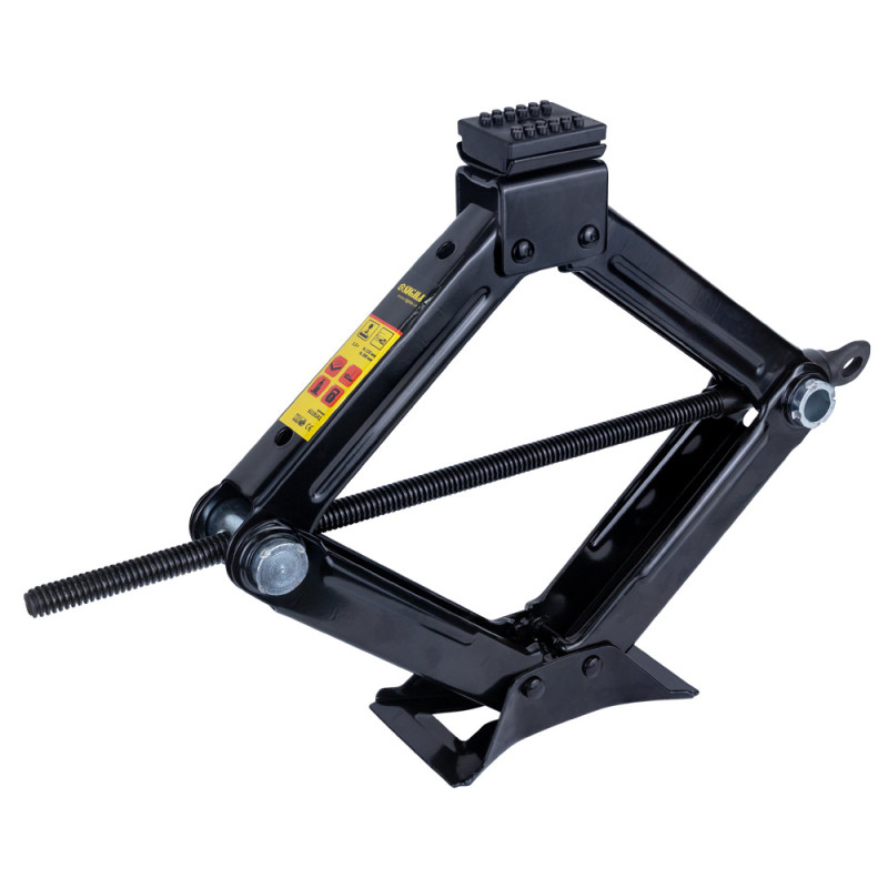 SIGMA Домкрат механический ромбовидный 1.5т Н 110-390мм (6119141)