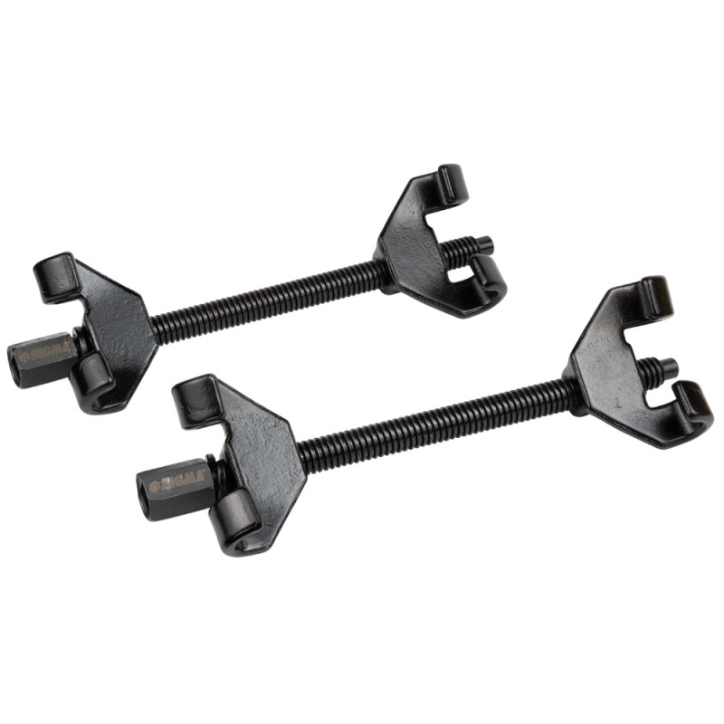 SIGMA Съемник пружин 370мм (квадрат 1/2", шестигранный привод 21мм), 2шт (6225251)