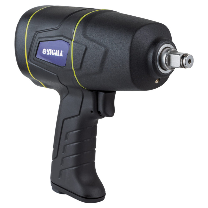 SIGMA Гайковерт пневматический 1/2" 850Нм 7000об/мин 142л/мин 8бар Profi (6712071)