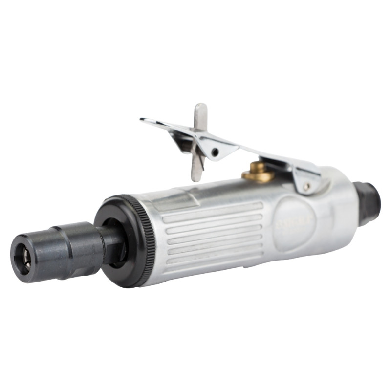 SIGMA Шлифмашинка прямая пневматическая с аксессуарами в кейсе 25000об/мин (6732851)