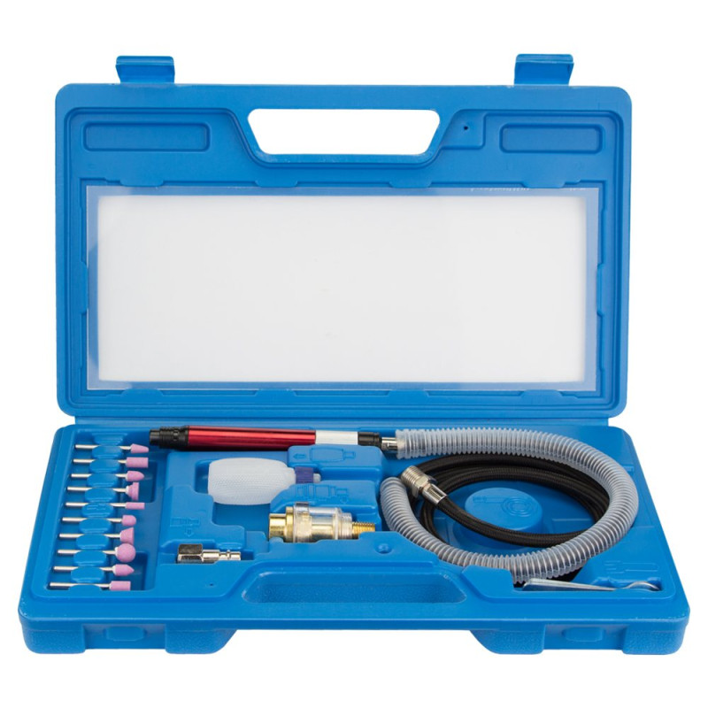 SIGMA Шлифмашинка прямая пневматическая с аксессуарами в кейсе 54000об/мин (6732891)