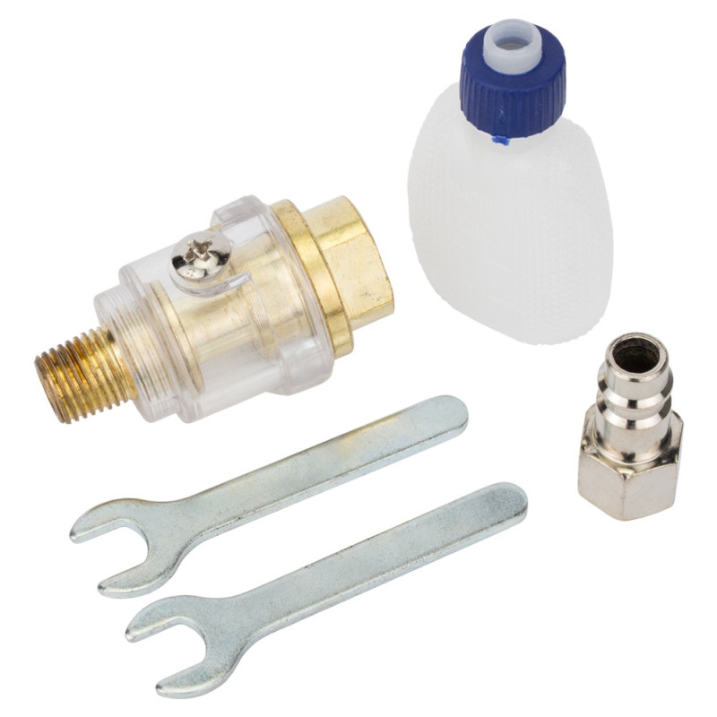 SIGMA Шлифмашинка прямая пневматическая с аксессуарами в кейсе 54000об/мин (6732891)