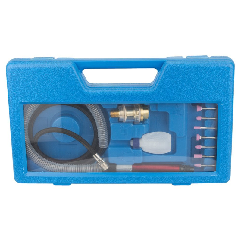 SIGMA Шлифмашинка прямая пневматическая с аксессуарами в кейсе 54000об/мин (6732891)